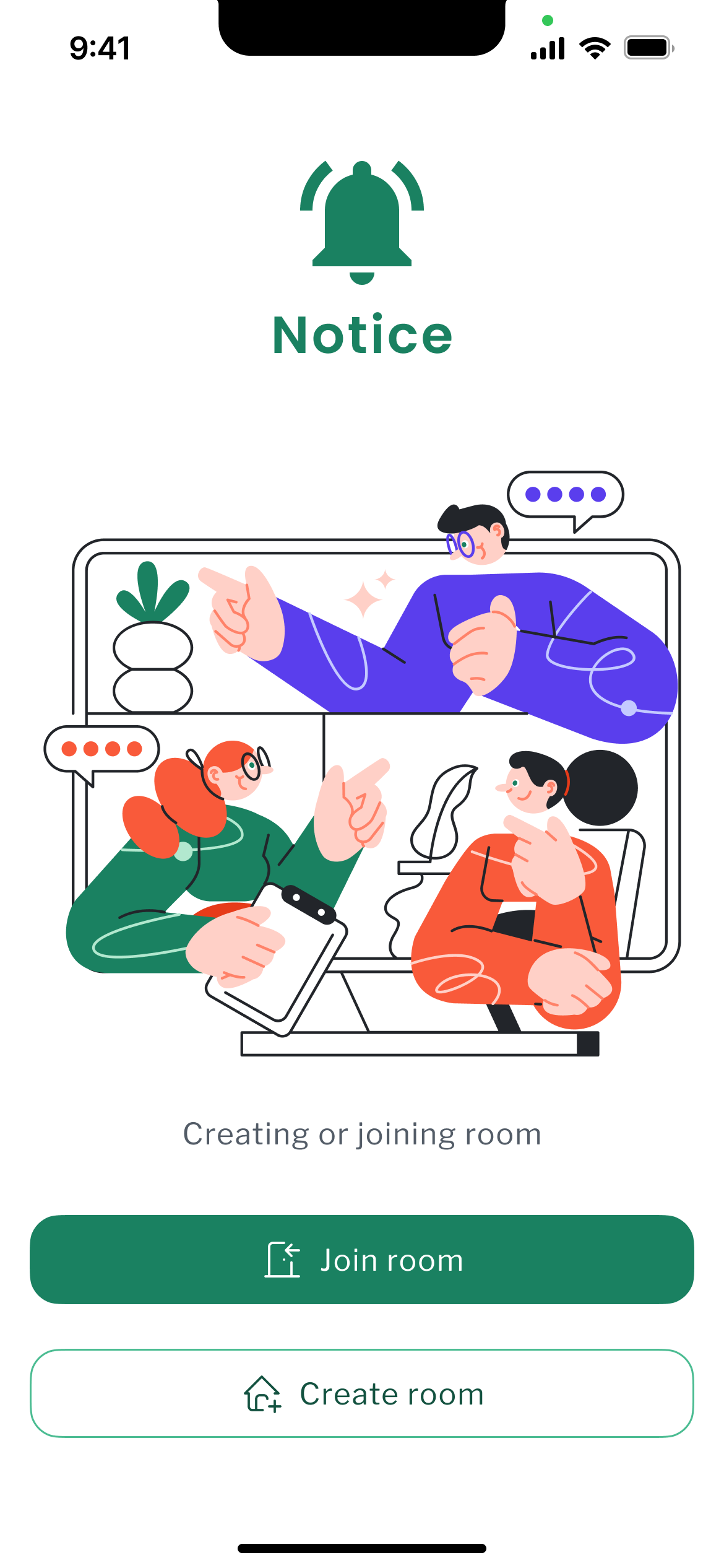 Room Management screenshot